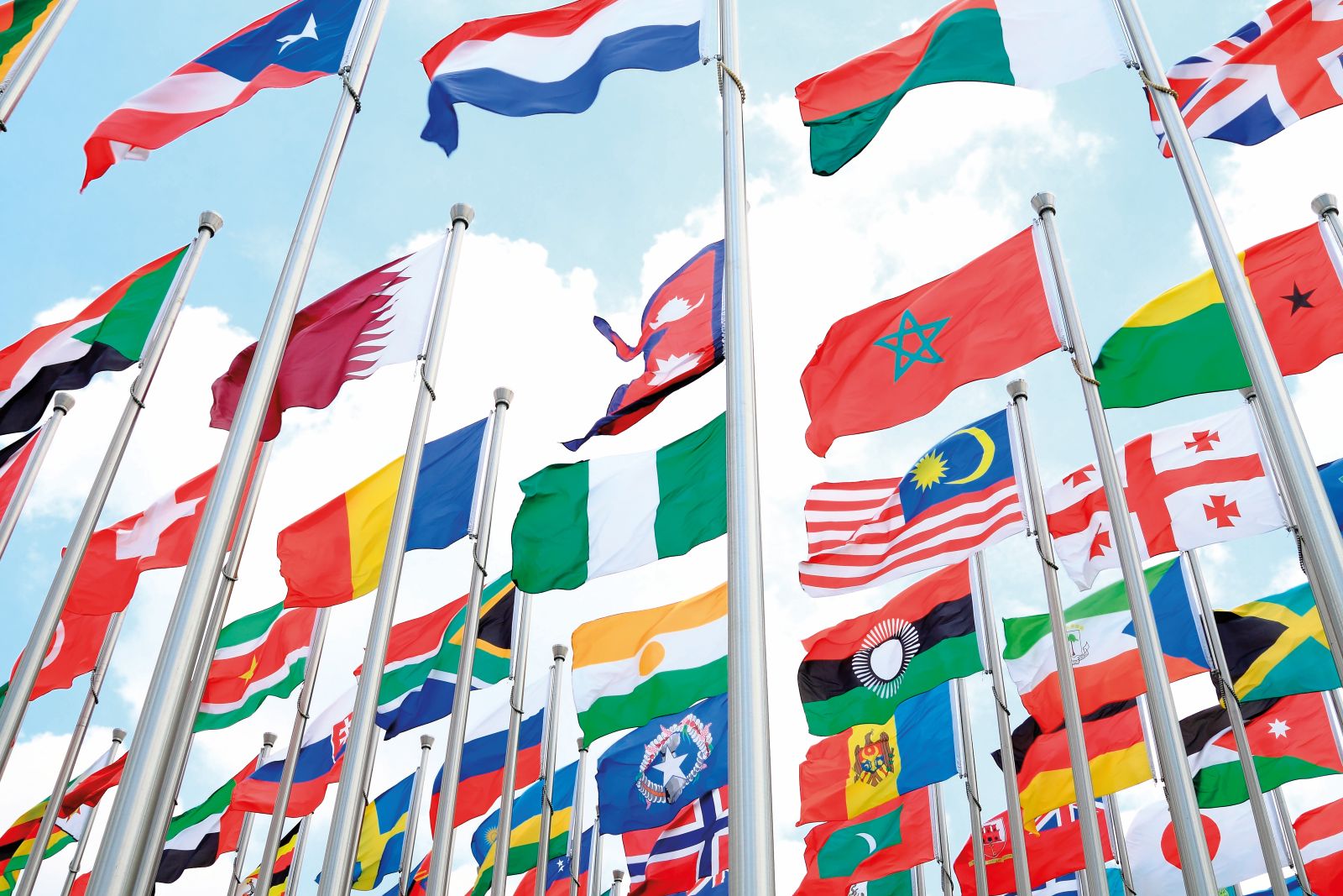 World flags